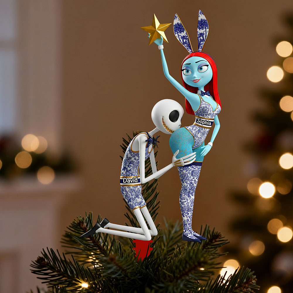 Couple Forever Tree Topper Personalized Gifts For Couple 02OHDT201125