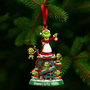 Grandparent’s Little Helpers Ornament - Personalized Gift For Grandparents 04PALU171125