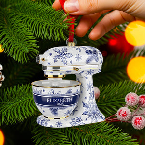 Baking Mixer Christmas Ornament Personalized Gifts 02PGDT260825