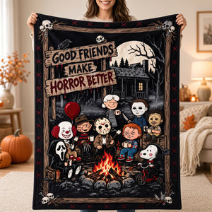 Creepy Blanket - Personalized Gifts For Horror Lovers 02padt061026
