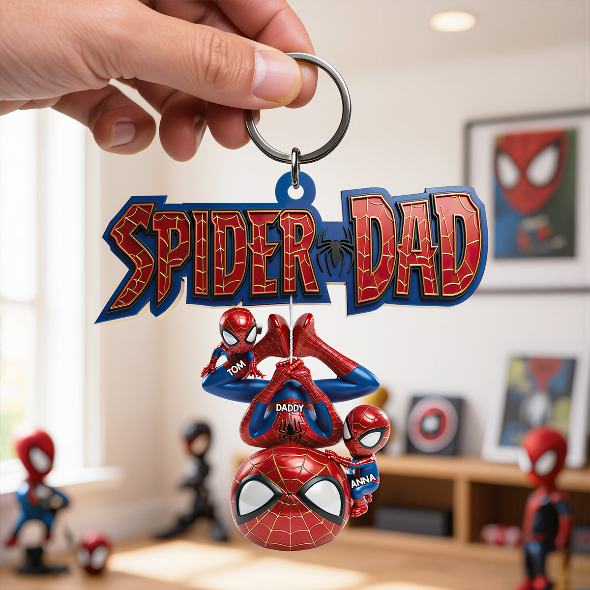 Dad Acrylic Keychain - Personalized Gifts 04ohdt220526