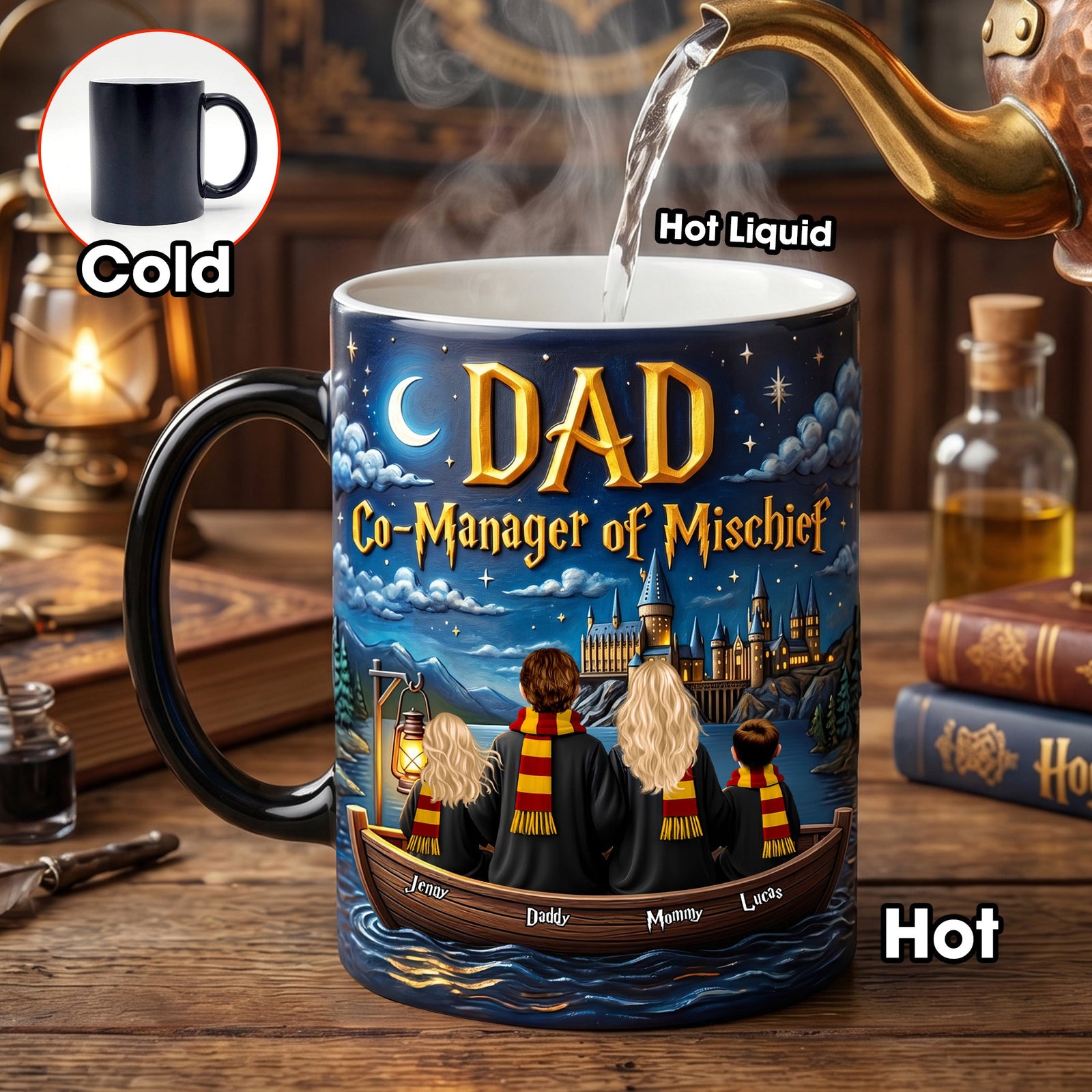 Fantasy Dad Magic Coffee Mug - Personalized Gifts For Dads 03HUTN230426