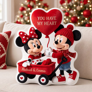 You Have My Heart Pillow - Personalized Christmas Gifts For Couples 06ttdh261026