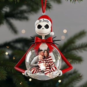Gothic Christmas Custom Photo Ornament - Personalized Gifts For Family 02PGLU011125