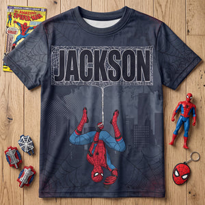 Web-Slinging Hero Shirt – Personalized Gifts For Movie Fans 02natn060826