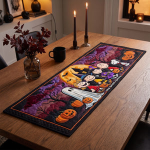 Spooky Halloween Table Runner - Personalized Gifts For Family 01toqn190826