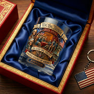 250th Anniversary 11oz Round Glass - Personalized Patriotic Gifts 02tyqn270226 - Glass - GoDuckee