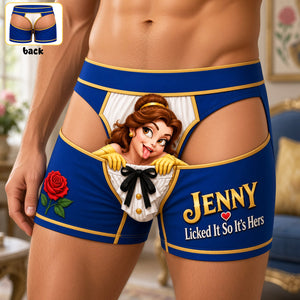 Naughty Fairytale Men's Boxers - Personalized Gifts For Him 02ohta221026