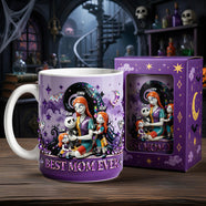 Spooky Queen Family Coffee Mug - Personalized Gifts For Mom 02OHDT100426