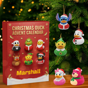 Personalized Gifts For Duck Lovers Christmas Advent Calendar Blind Box 01kimg111125