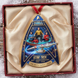 60th Anniversary Christmas Ornament - Personalized Gifts For Family 01tota110926-Homacus