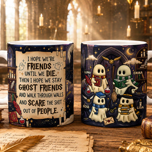 Ghost Friends Coffee Mug - Personalized Gifts For Besties 06nadt300726