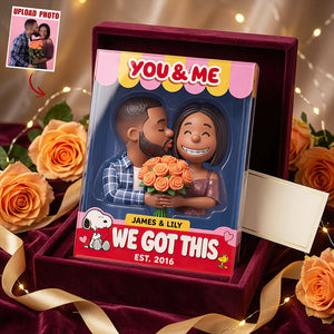 Forever Us Acrylic Plaque - Custom Photo Gifts For Couple 01HUDT230726