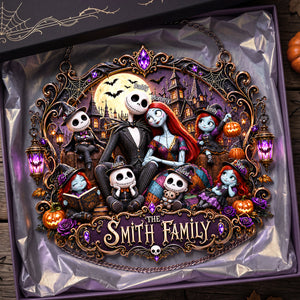 Spooky Family Acrylic Sign - Personalized Halloween Gifts For Family 02tyta070926