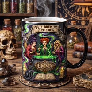 Spooky Brew Magic Mug - Personalized Gift For Witch Lovers 03HATN280726