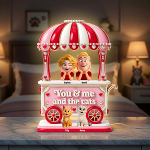 Couple Sweet Little Pet Gang Light Box - Personalized Gifts For Couple 06toqn220626-Homacus