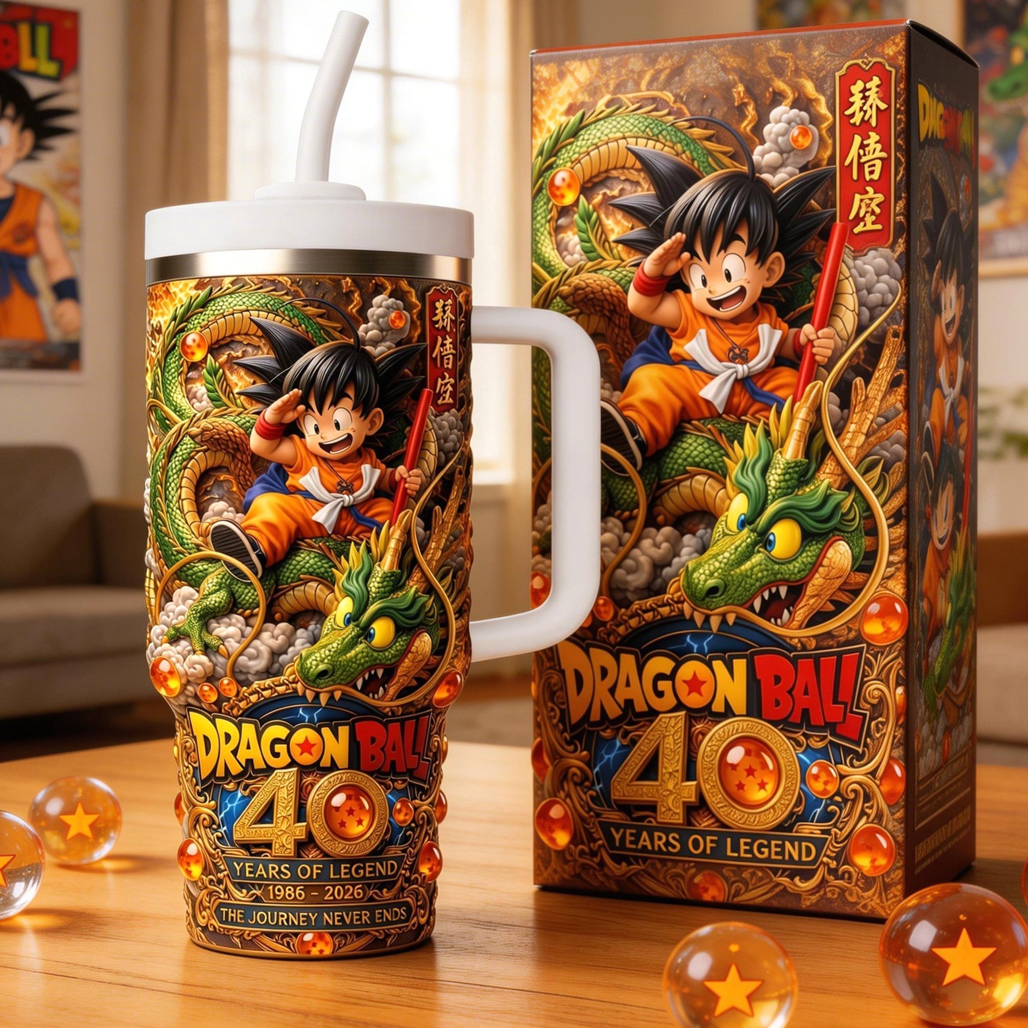 40 Years Legendary Warrior 40oz Tumbler 02TYQN170326