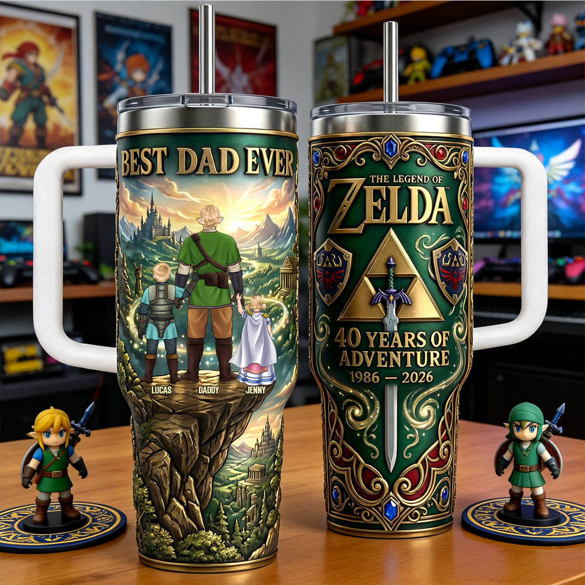Legendary Adventure Dad 40oz Tumbler 021NATN050326HG