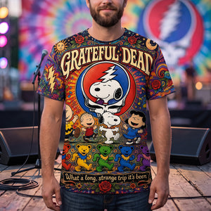 Grateful Dead Psychedelic Eclectic Melody 3D Shirt - Personalized Gifts For Rock Lovers 04natn300726