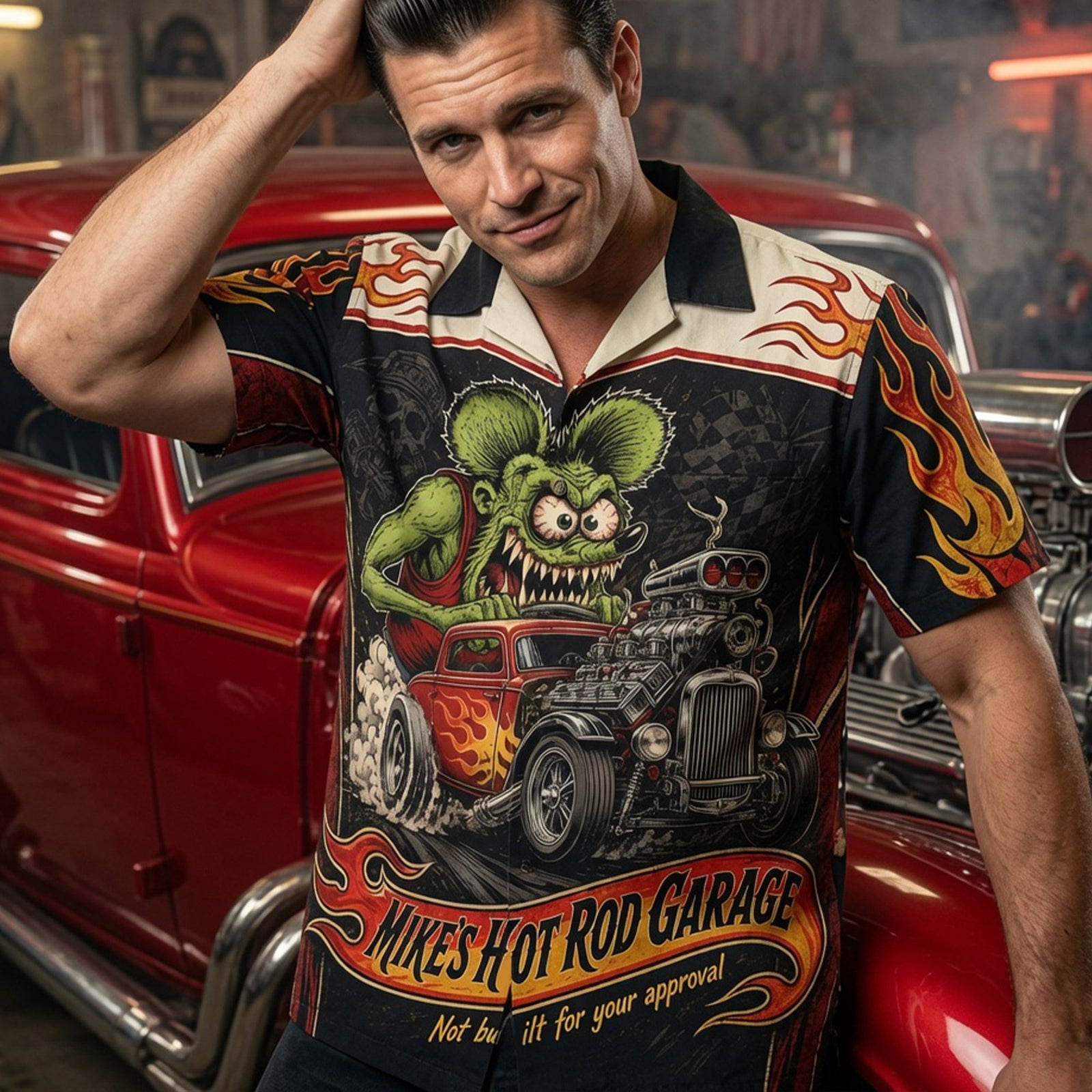 Outstanding Hot Rod Hawaiian Shirt - Personalized Gifts For Hot Rod Lovers 01QHLU040726