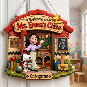 Welcome To Class Acrylic Sign - Personalized Gift For Teachers 02hata040726