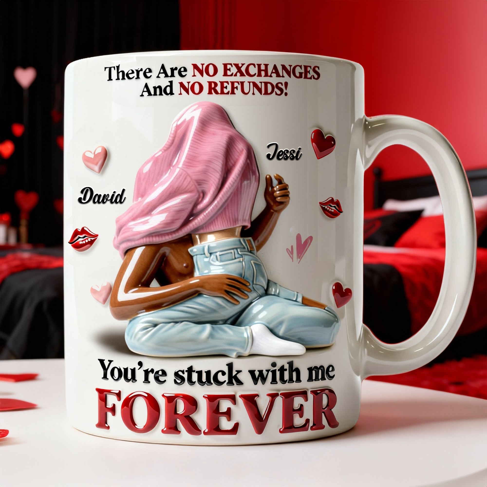 Playful Couple Coffee Mug – Personalized Gifts For Couple 04nalu090126