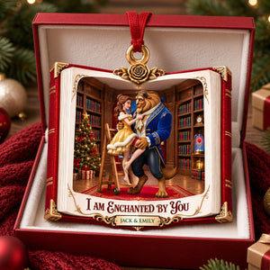 Timeless Fairytale Couple Acrylic Ornament - Personalized Christmas Gift For Couples 07HADH021026