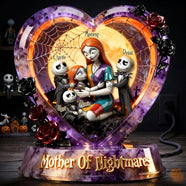 Spooky Mom And Kids Light Box - Personalized Gifts For Mom 02OHLU070426