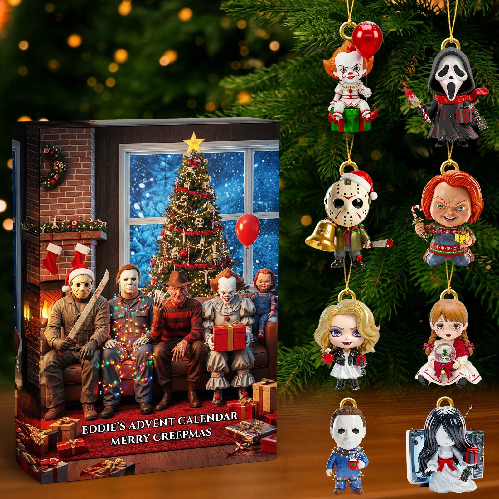 Horror Christmas Advent Calendar Blind Box Personalized Gifts 05PGDT151025