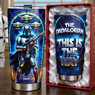 Sci-fi Theme Dad And Kids 20oz Tumbler 04TOQN150426