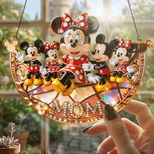 Love Mom Suncatcher - Personalized Gifts For Mothers 01kita260326
