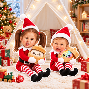 Custom Photo Baby Christmas Pillow - Personalized Gifts For Christmas 05naqn261026