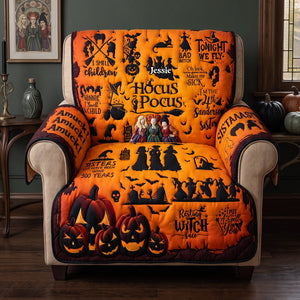 Fun Bad Witches Quilted Sofa Cover - Personalized Gifts 01qhta150826