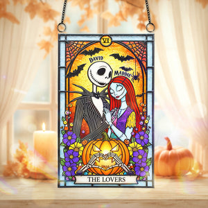 Gothic Lovers Suncatcher For Halloween Personalized Gifts 05QHMG090825
