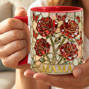 Roses Mom And Kids Coffee Accent Mug 03HYQN050226
