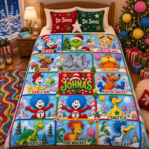 Christmas Blanket - Personalized Gifts For Christmas 02patn231026