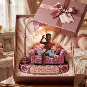 Naughty Together Acrylic Plaque - Personalized Gifts For Couple 06OHLU140726