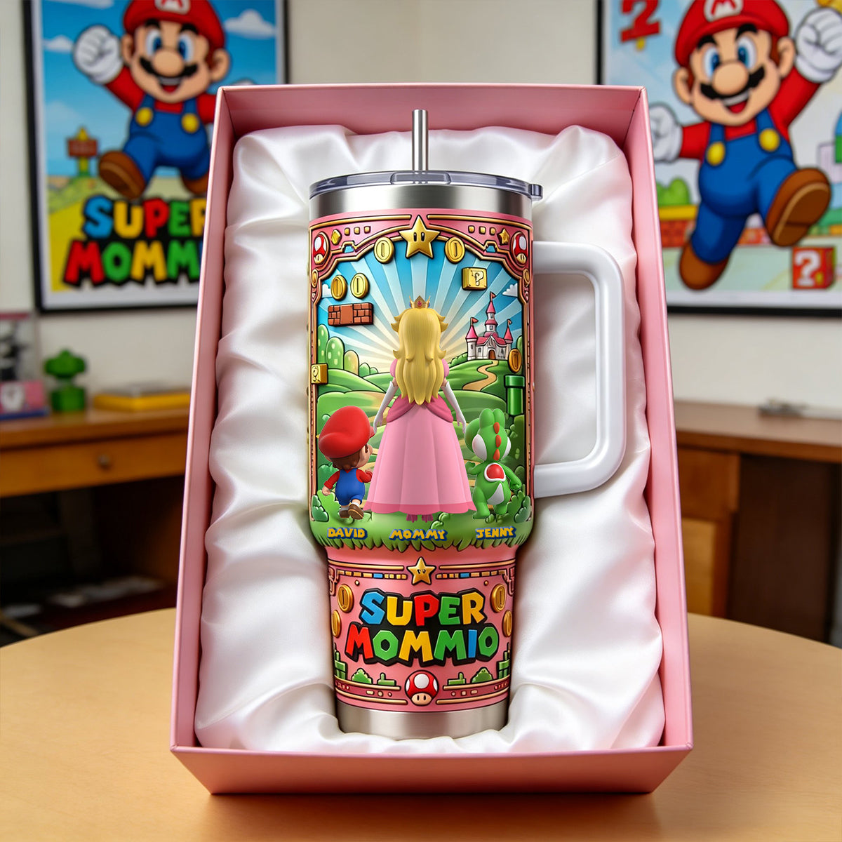 Mom & Her Mini Adventure Squad 40oz Tumbler 03NATN120326