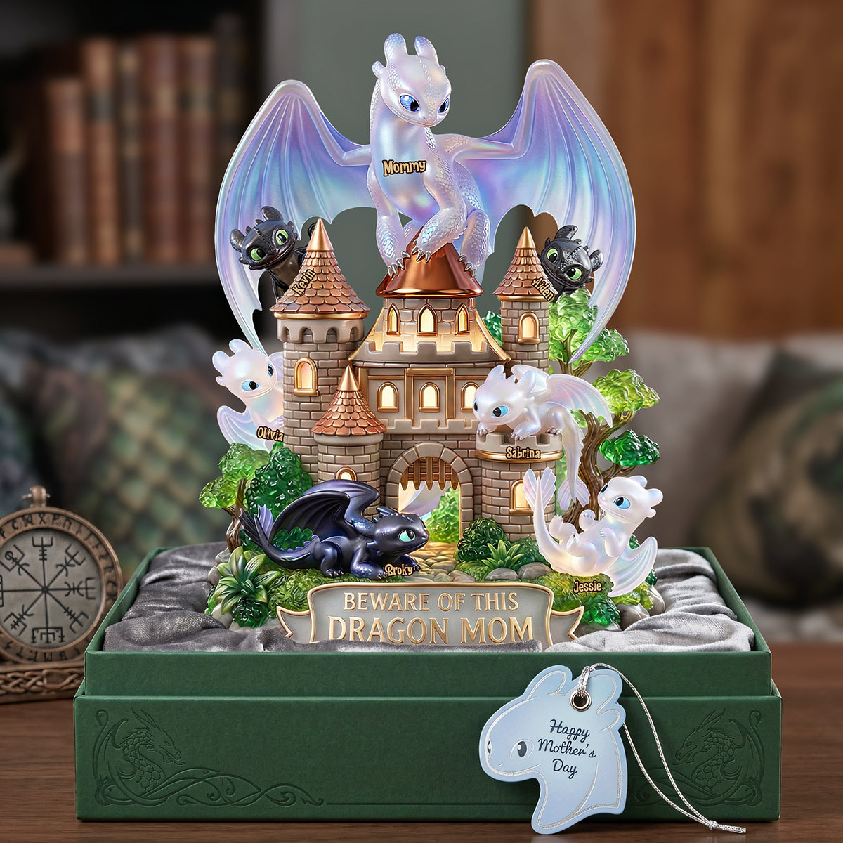 Fantasy Castle Acrylic Plaque - Personalized Gifts For Mother 02pata150426-Homacus