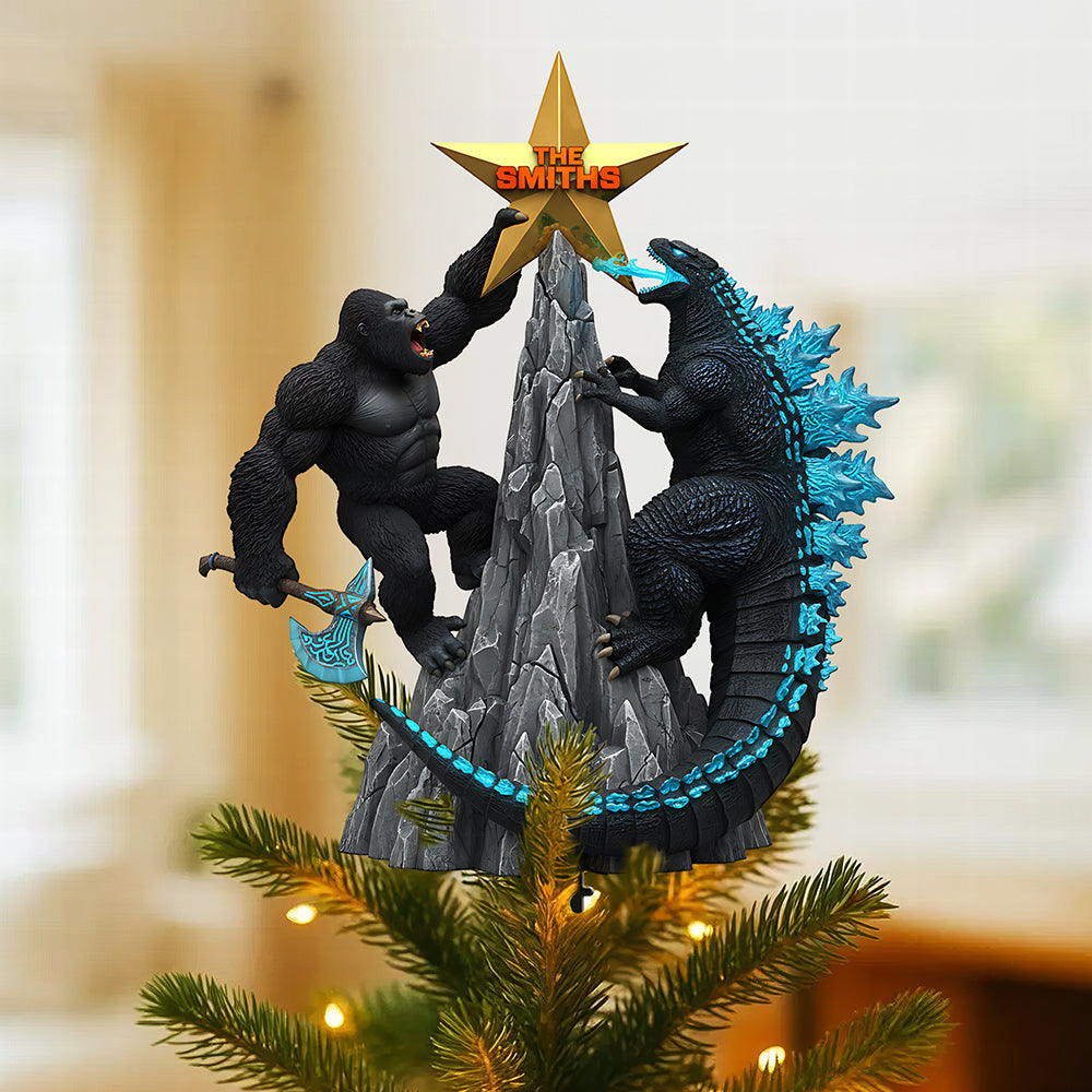 Skyline Climbers Christmas Tree Topper - Personalized Gifts 02NATA271125