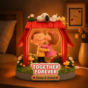 Together Forever Acrylic Light Box - Personalized Gifts For Couple 06hudh290726
