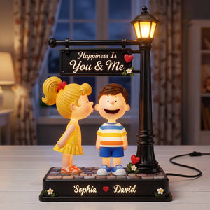 Cute Love Acrylic Light Box - Personalized Gifts For Couple 05nalu220726-Homacus