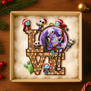 Love Family Christmas Ornament Personalized Gifts 08PADT291025