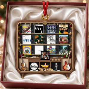The Beatles Album Collection Christmas Ornament - Personalized Gifts For Music Lovers 06nadh300926