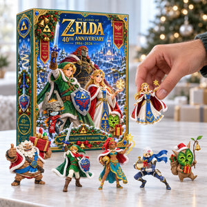 40th Years Of The Myth Christmas Advent Calendar Blind Box - Personalized Gifts For Game Lovers 011tyqn240926