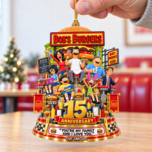 15th Anniversary Christmas Ornament - Personalized Gifts For Family 08ohqn071026