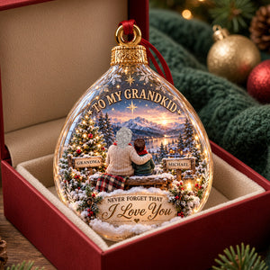 Grandma Loving Christmas Ornament - Personalized Gifts For Grandma 02padh081026