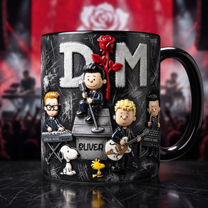 Depeche Mode Coffee Accent Mug - Personalized Gifts For Music Lovers 04huta290726