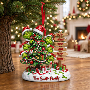 Playful Family Christmas Ornament - Personalized Gifts For Family 01totn080926