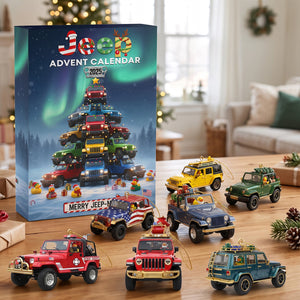 Fun Off-road Advent Calendar Acrylic Blind Box, Christmas Gifts 01qhtn181025